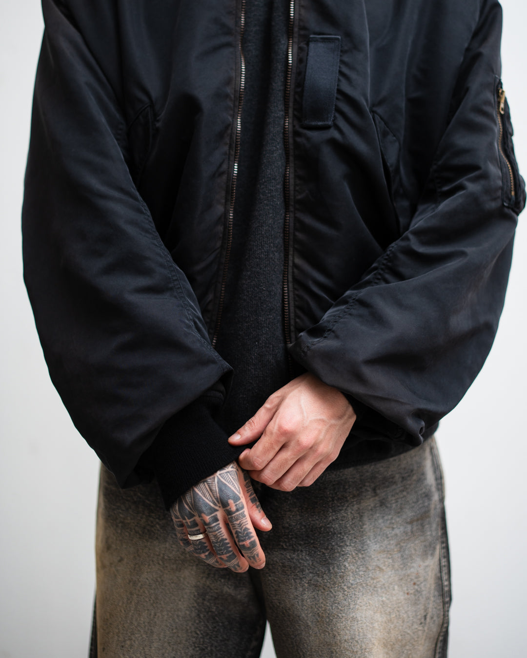 BOWWOW L-2B FLIGHT JACKET AGED