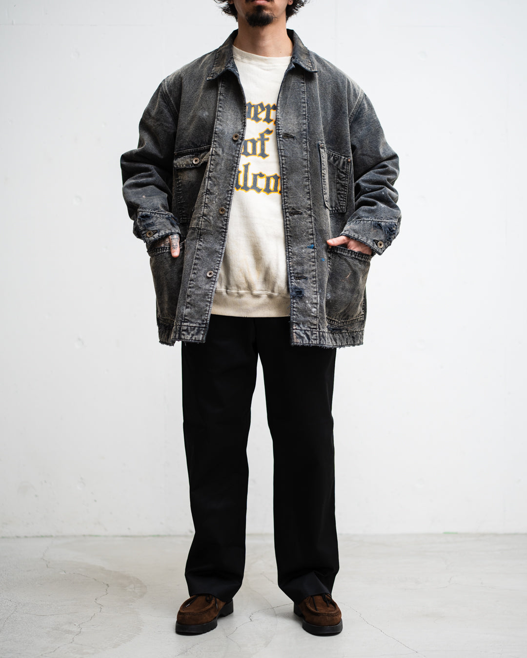 BOWWOW DUCK COVERALL BLANKET LINER AGED