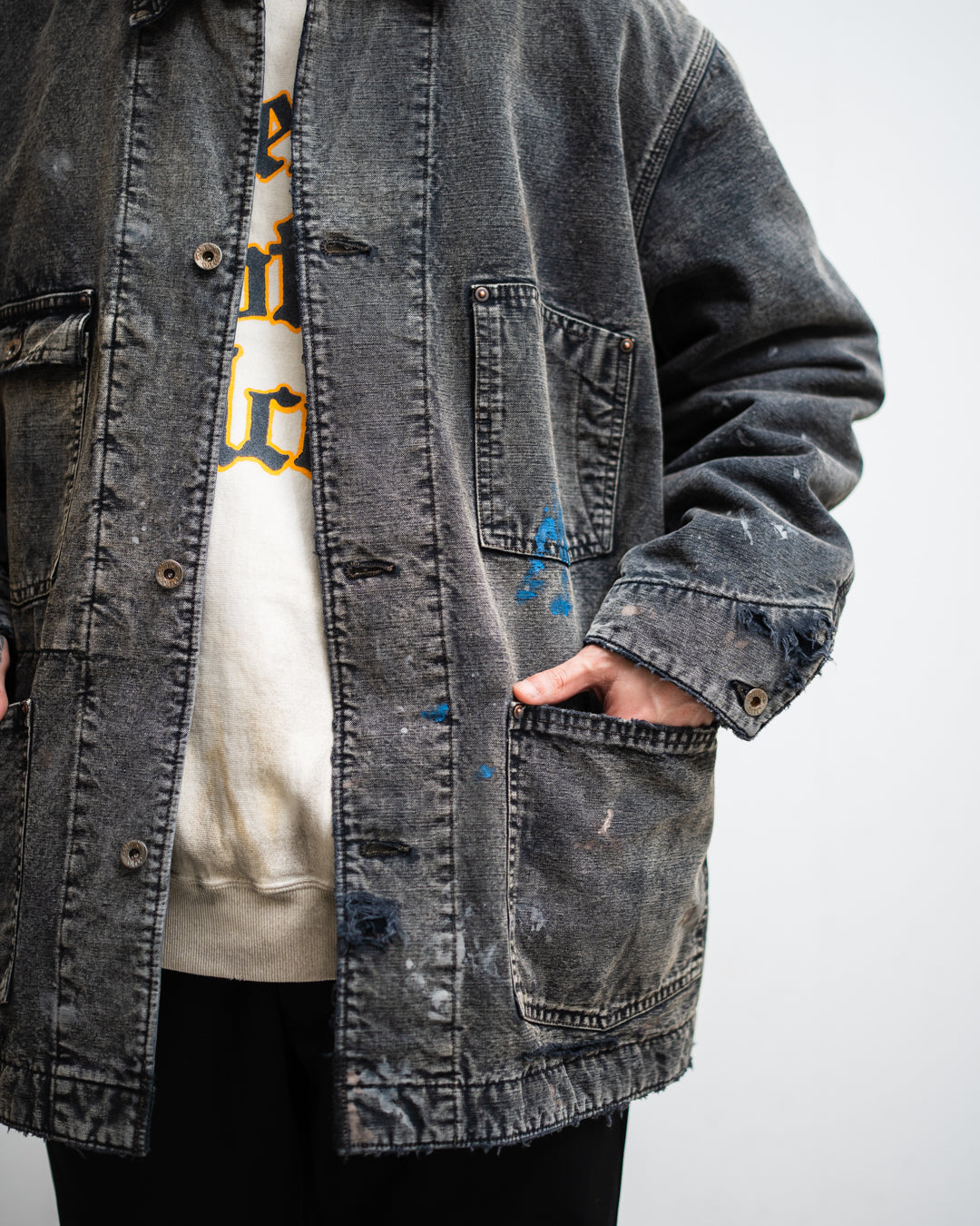 BOWWOW DUCK COVERALL BLANKET LINER AGED