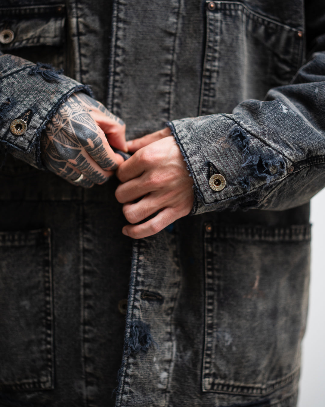 BOWWOW DUCK COVERALL BLANKET LINER AGED