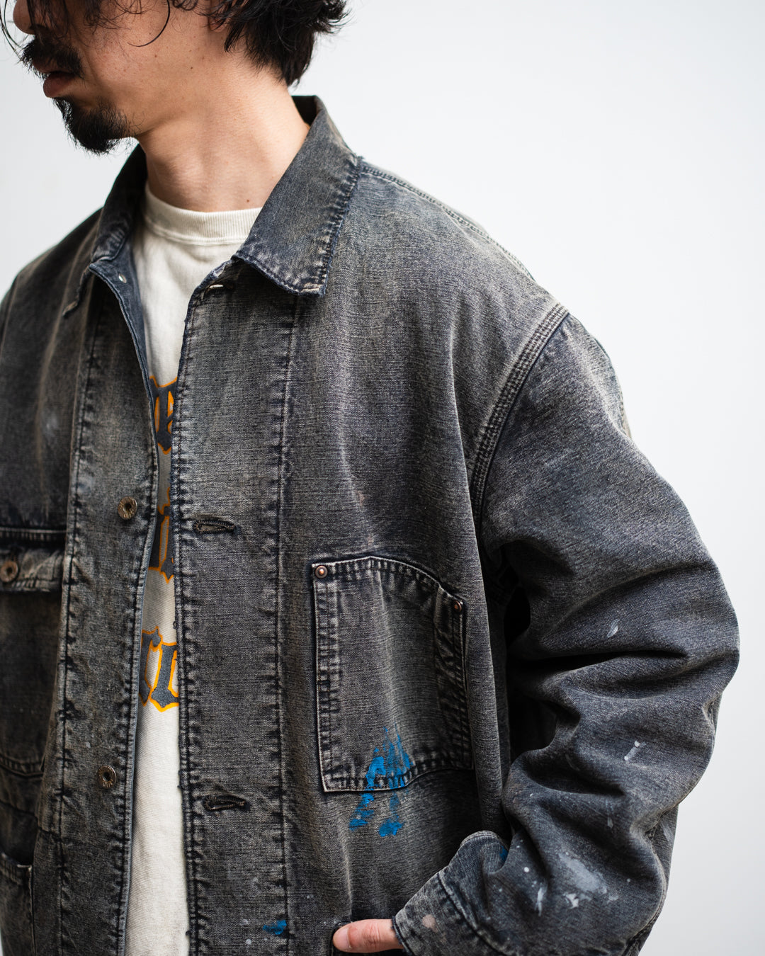 BOWWOW DUCK COVERALL BLANKET LINER AGED