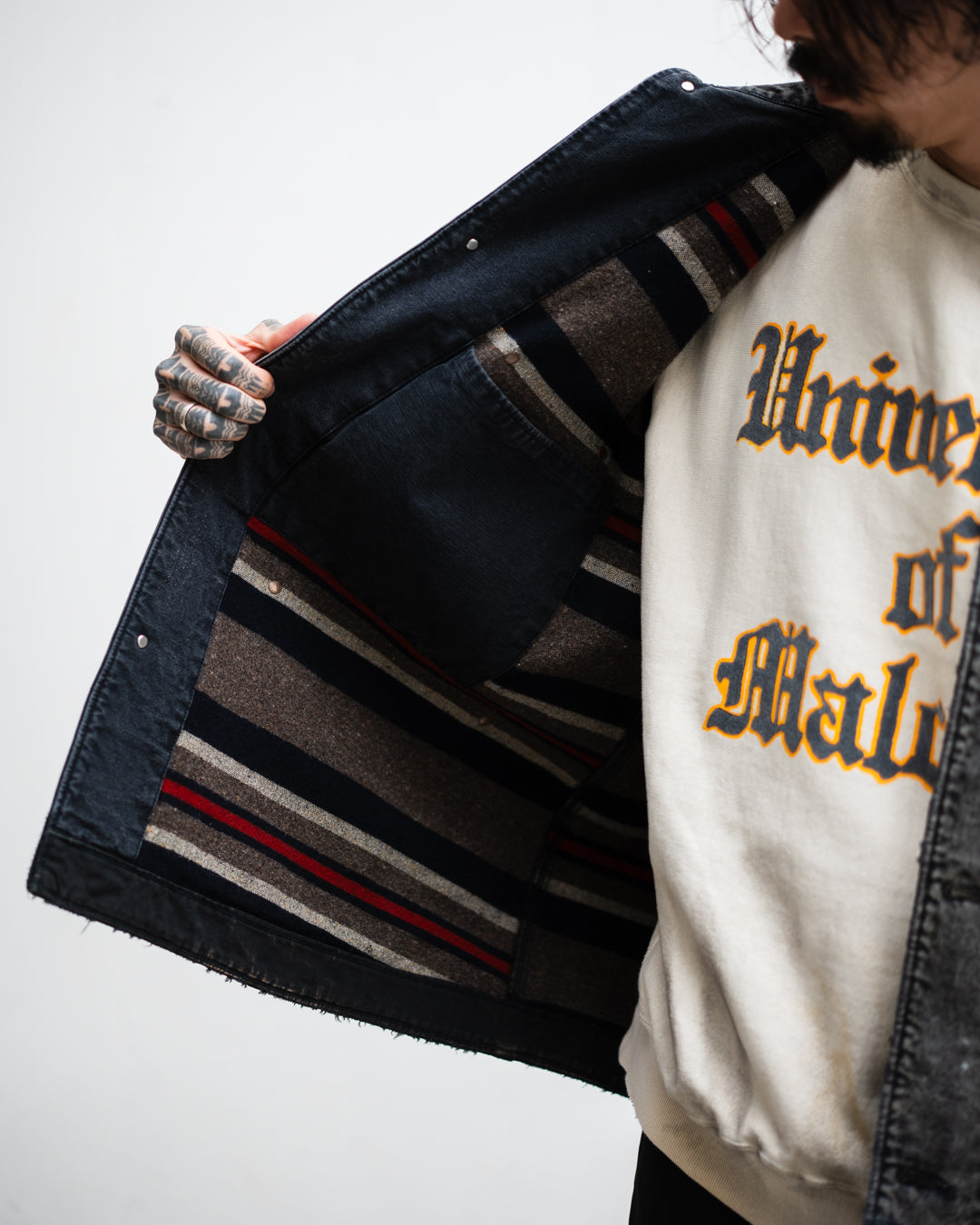 通販] BOWWOW(バウワウ) DUCK COVERALL BLANKET LINER AGED 商品ページ