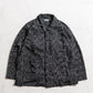 INTERIM DEADSTOCK HYPER BIG FLY FRONT SHIIRTS JACKET - TEXTURED DONEGAL BOUCLÉ