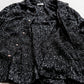INTERIM DEADSTOCK HYPER BIG FLY FRONT SHIIRTS JACKET - TEXTURED DONEGAL BOUCLÉ