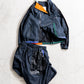 UNTRACE Leather patch baker pants  _190