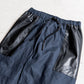 UNTRACE Leather patch baker pants  _190
