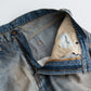 ANACHRONORM REMAKED WIDE 5P DENIM PANTS - LIGHT INDIGO