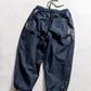 UNTRACE Leather patch baker pants  _190