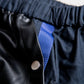 UNTRACE Leather patch baker pants  _190