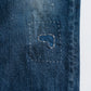 ANACHRONORM REMAKED WIDE 5P DENIM PANTS - DARK INDIGO