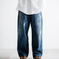 ANACHRONORM REMAKED WIDE 5P DENIM PANTS - DARK INDIGO