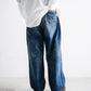 ANACHRONORM REMAKED WIDE 5P DENIM PANTS - DARK INDIGO