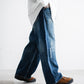 ANACHRONORM REMAKED WIDE 5P DENIM PANTS - DARK INDIGO