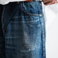 ANACHRONORM REMAKED WIDE 5P DENIM PANTS - DARK INDIGO