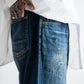 ANACHRONORM REMAKED WIDE 5P DENIM PANTS - DARK INDIGO