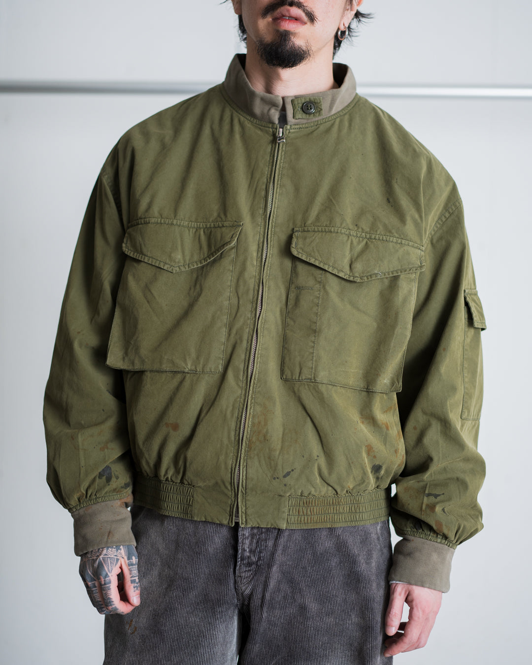 お歳暮 人気 通販] ANACHRONORM(アナクロノーム) FRONT CORDUROY DYED SULFUR ジャケット・アウター