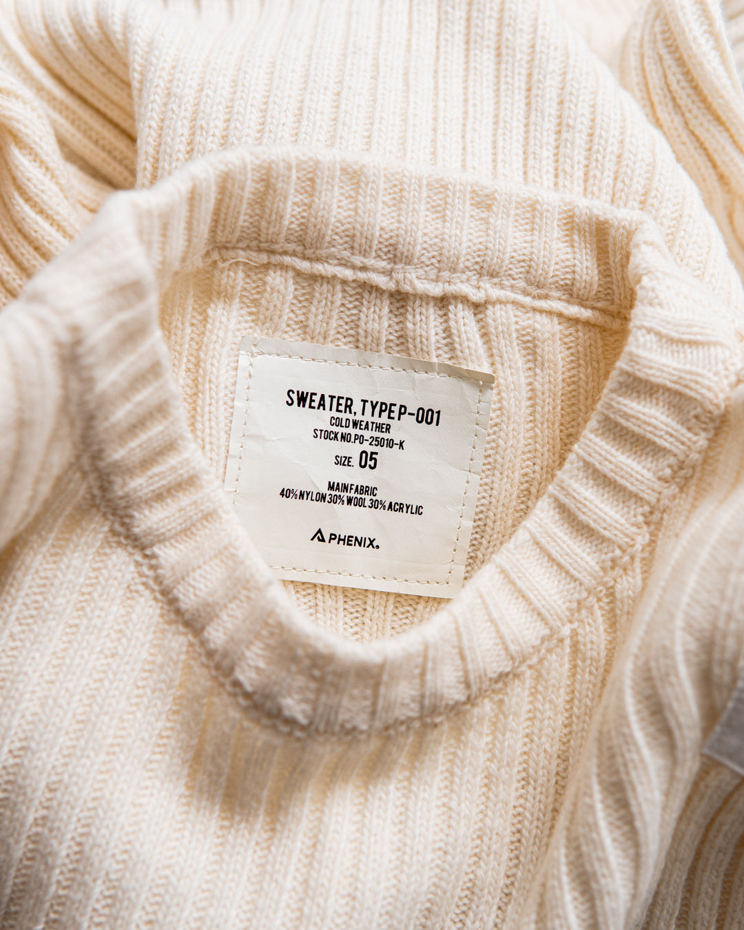 PHENIX COLLECTION SWEATER, TYPE P-001
