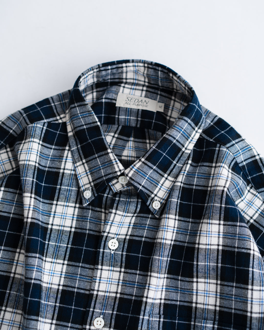 [9.19 sat 12:00 Release] SEDAN ALL-PURPOSE BOX Plaid BD Shirts