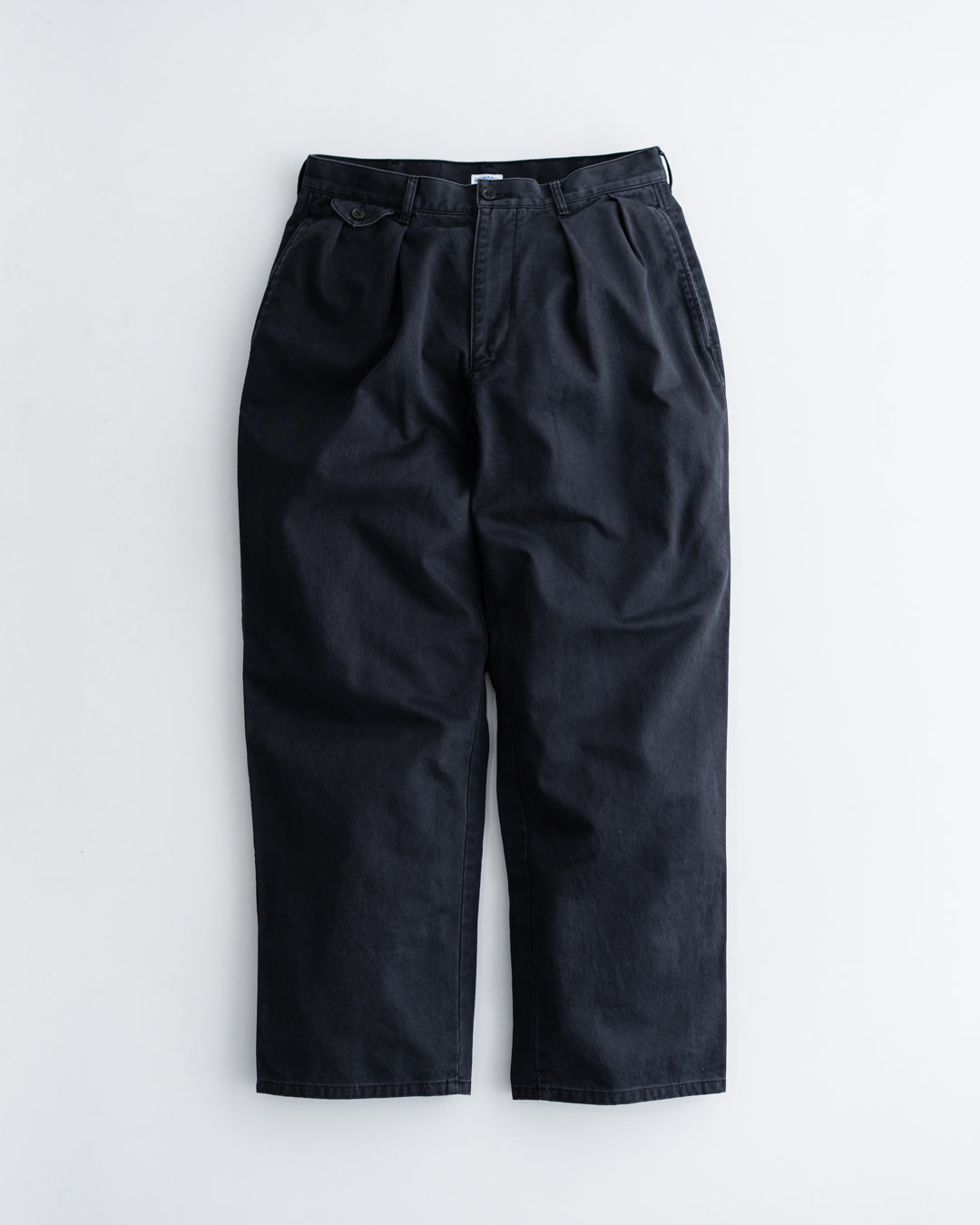 [9.19 sat 12:00 Release] FOUNDOUR COTTON WIDE TUCK CHINOS