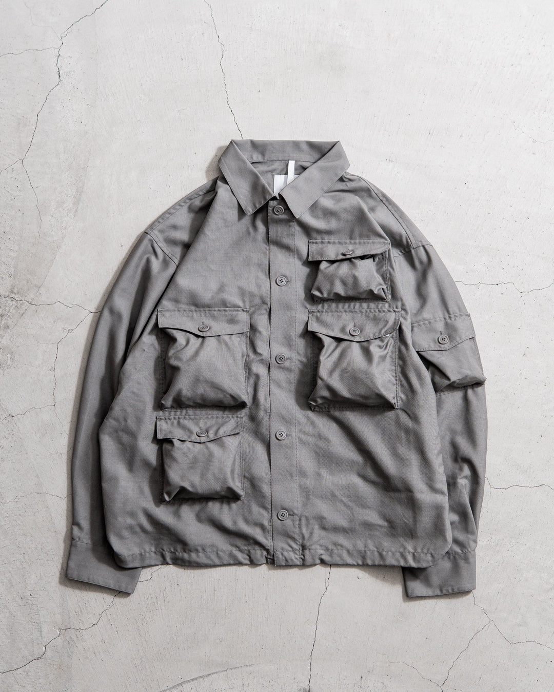 JUGEM TECH SHIRTS BLSN / WOOL & RIP