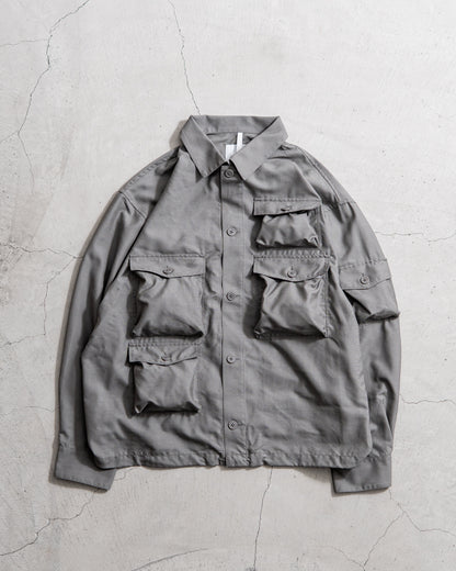 JUGEM TECH SHIRTS BLSN / WOOL & RIP