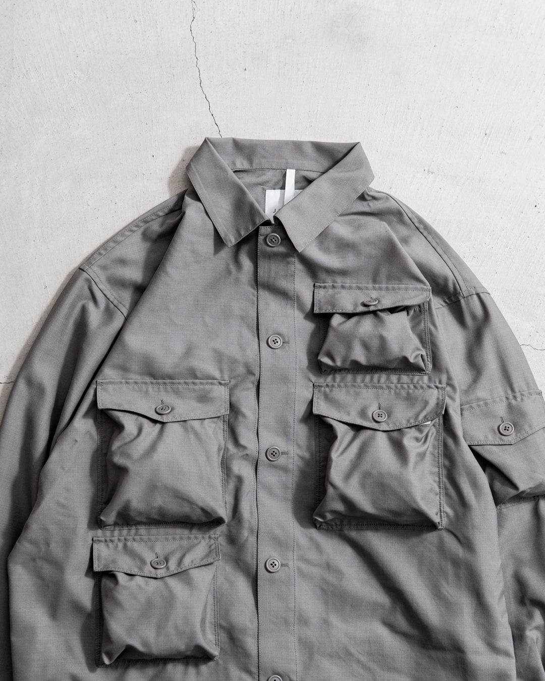 JUGEM TECH SHIRTS BLSN / WOOL & RIP