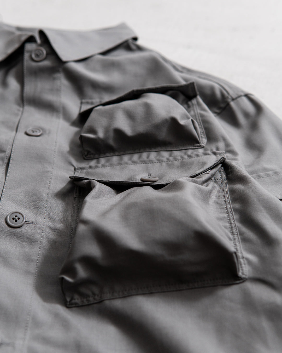 JUGEM TECH SHIRTS BLSN / WOOL & RIP