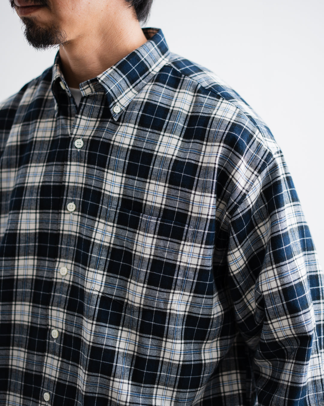 [9.19 sat 12:00 Release] SEDAN ALL-PURPOSE BOX Plaid BD Shirts