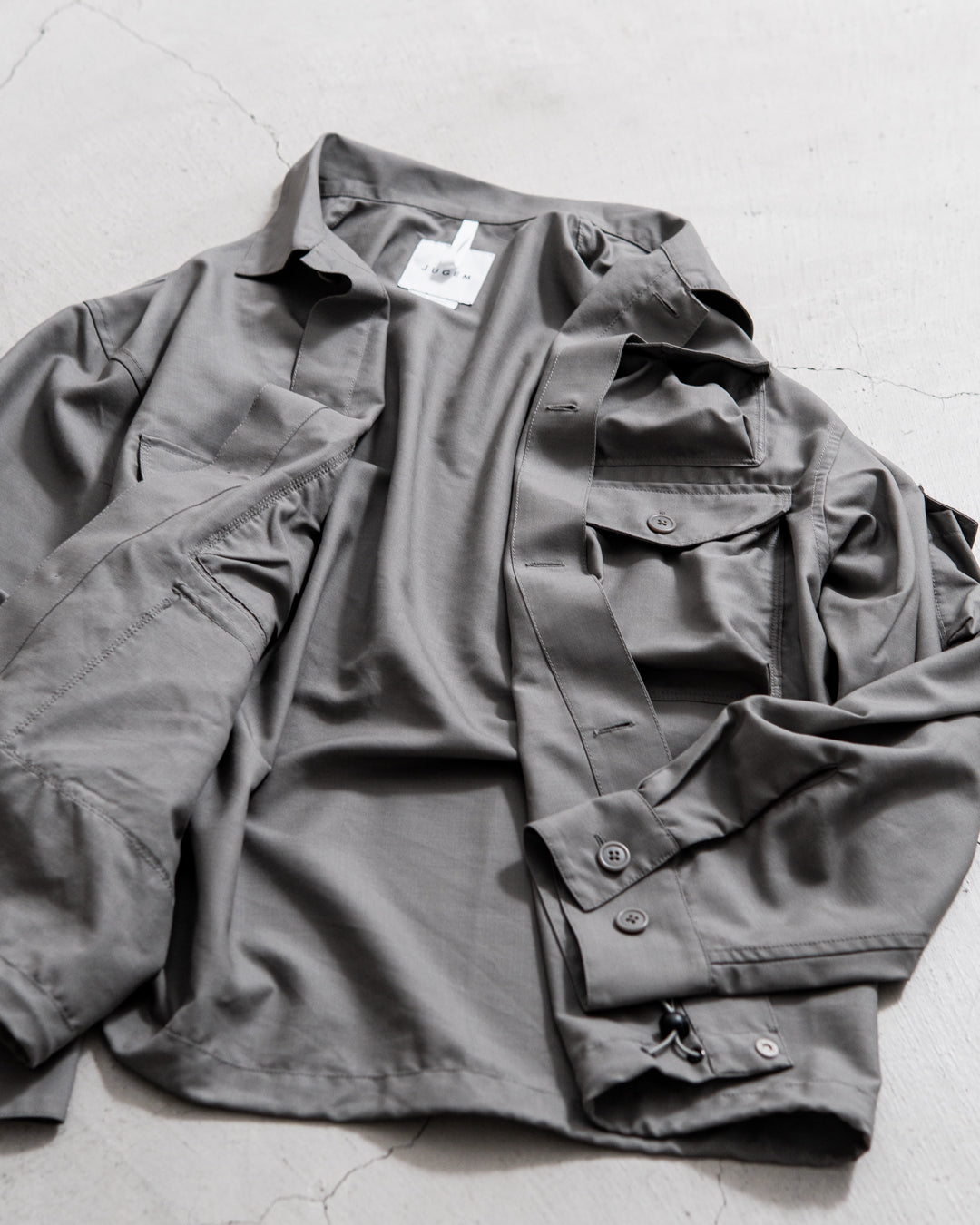 JUGEM TECH SHIRTS BLSN / WOOL & RIP