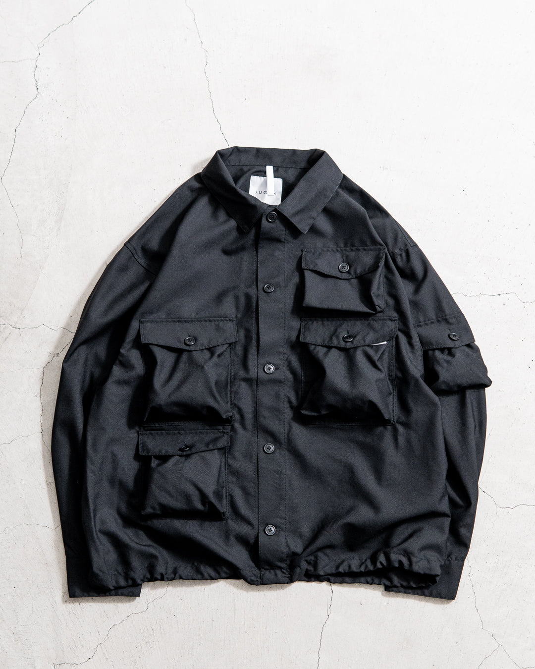 JUGEM TECH SHIRTS BLSN / WOOL & RIP