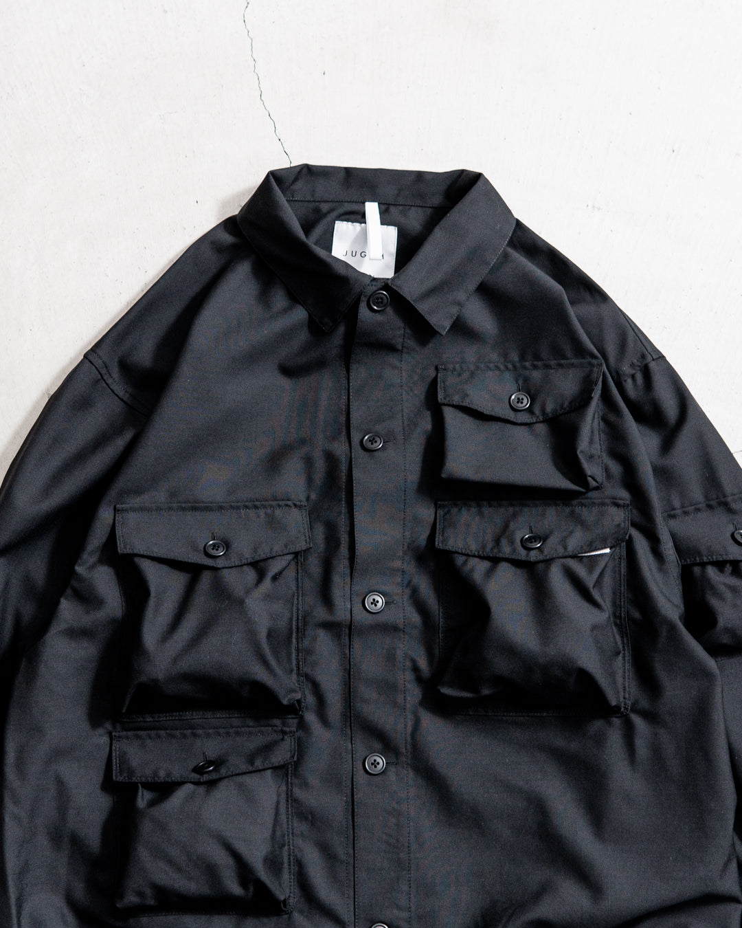 JUGEM TECH SHIRTS BLSN / WOOL & RIP