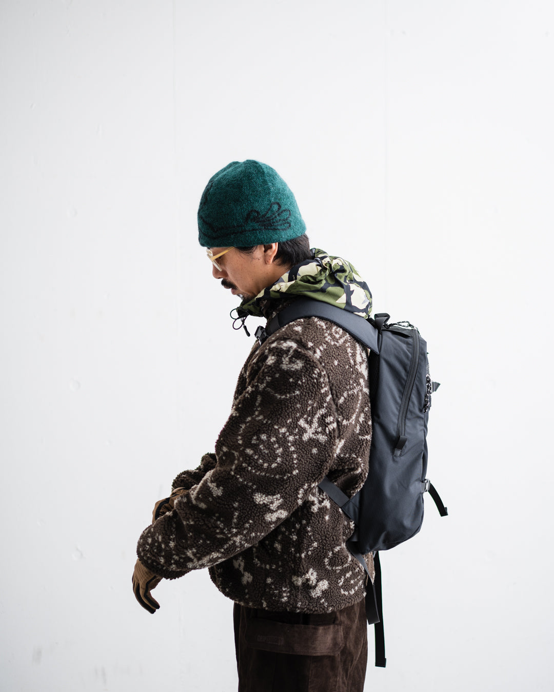 [9.17 thu 0:00 Release] Hiking Patrol PRINT FLEECE JACKET