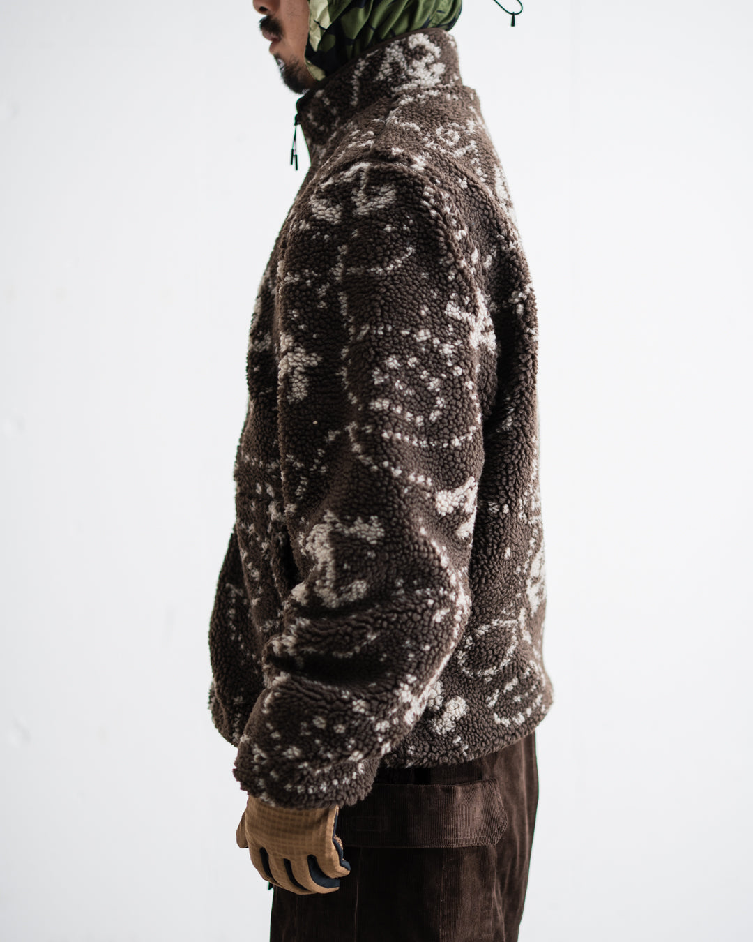 [9.17 thu 0:00 Release] Hiking Patrol PRINT FLEECE JACKET