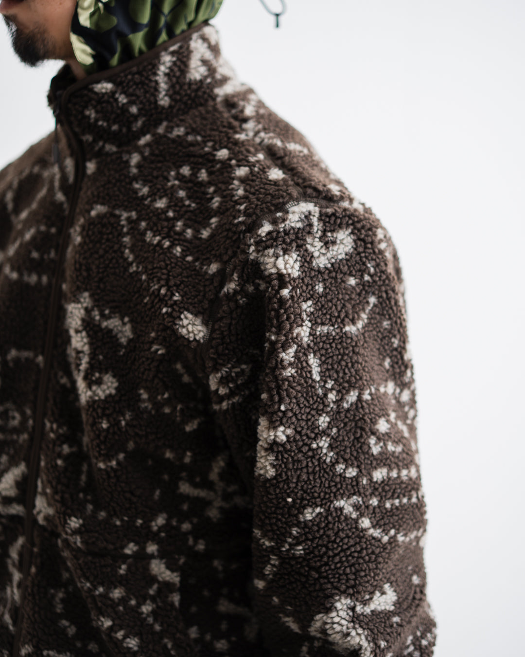 [9.17 thu 0:00 Release] Hiking Patrol PRINT FLEECE JACKET