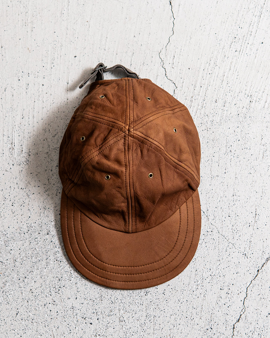 DECHO LEATHER 6 PANEL CAP