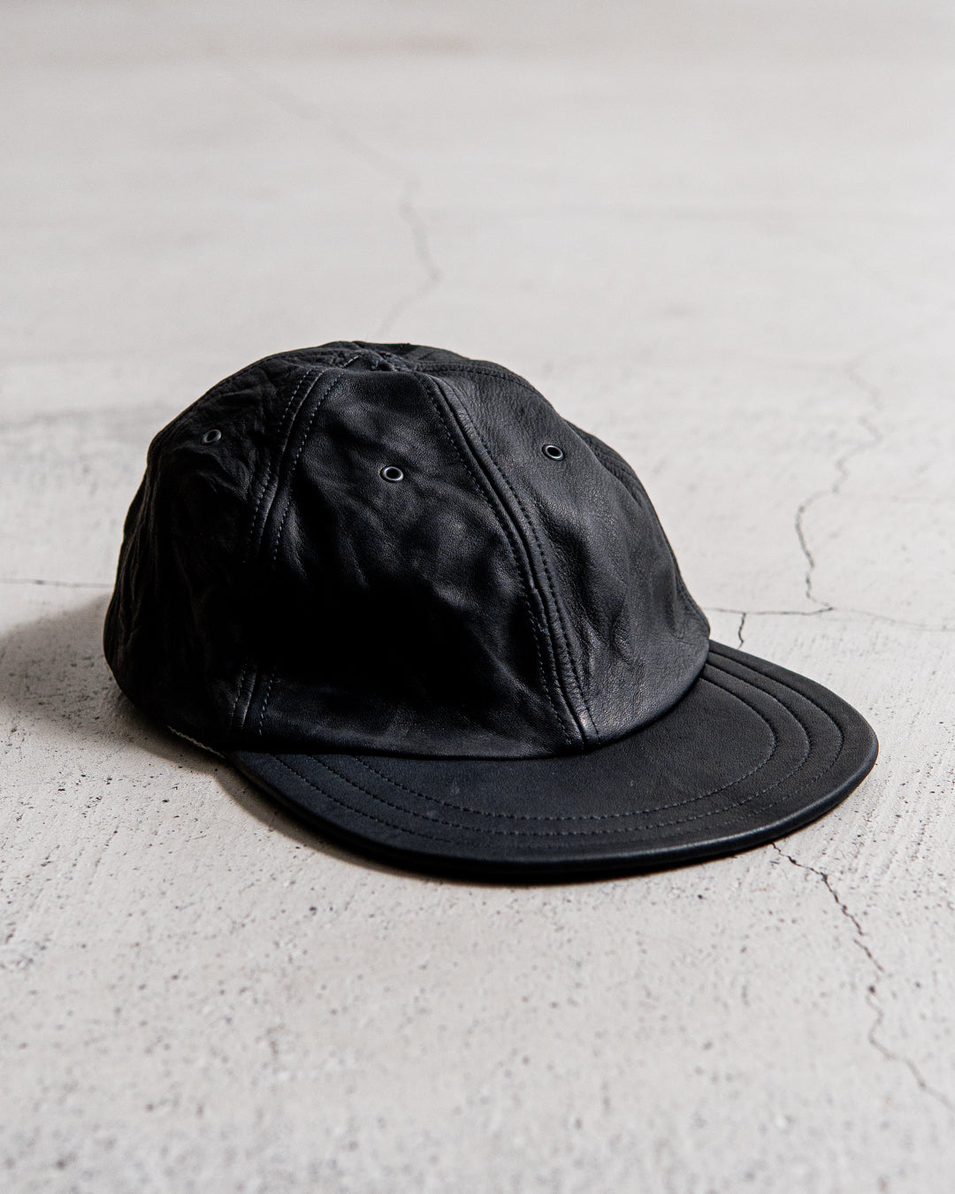 DECHO LEATHER 6 PANEL CAP