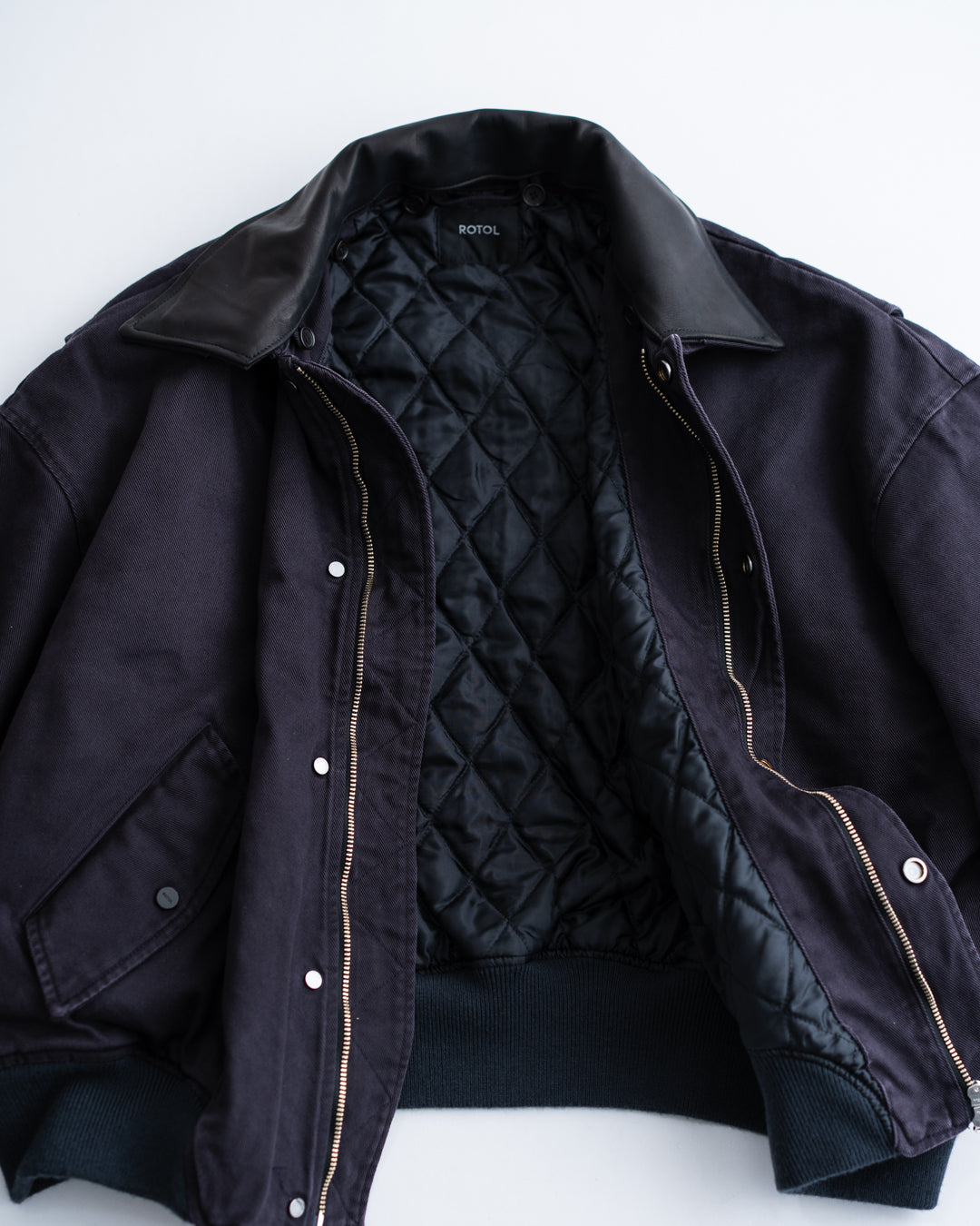 [9.19 sat 12:00 Release] ROTOL Sulfur Dye Twill Work Blouson