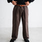 [9.19 sat 12:00 Release] FOUNDOUR COTTON WIDE TUCK CHINOS