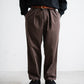 [9.19 sat 12:00 Release] FOUNDOUR COTTON WIDE TUCK CHINOS