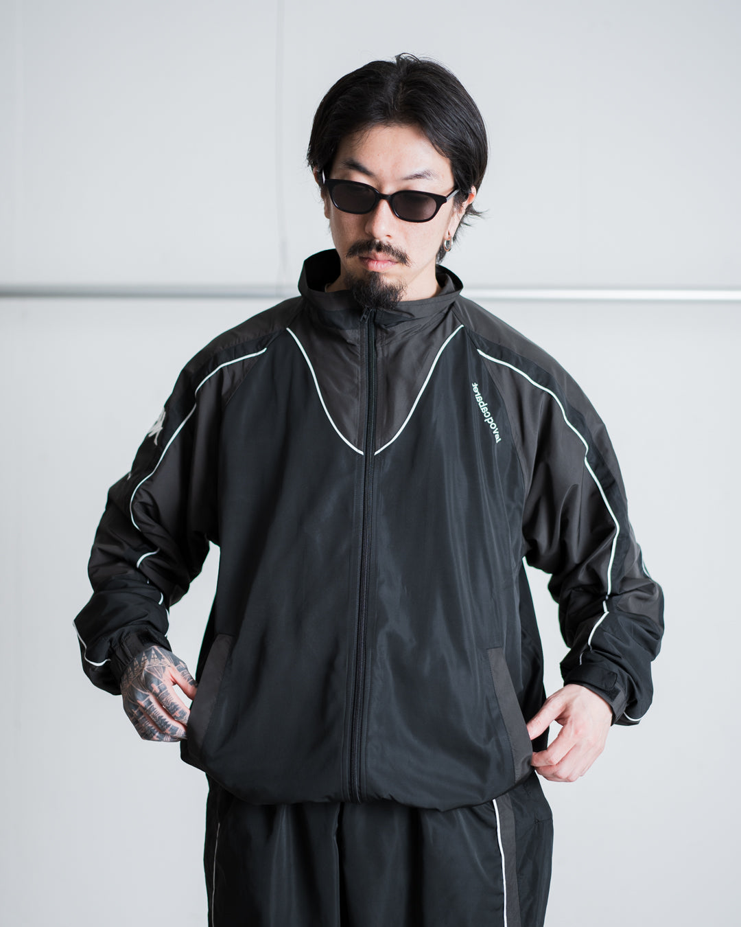 CABARET POVAL × KAPPA Acromatico Track Jacket