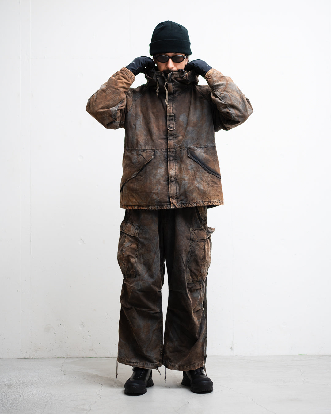 ANACHRONORM SULFUR DYED RIPSTOP REALTREE ECWCS TYPE PARKA JACKET