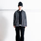 INTERIM DEADSTOCK HYPER BIG FLY FRONT SHIIRTS JACKET - TEXTURED DONEGAL BOUCLÉ