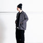 INTERIM DEADSTOCK HYPER BIG FLY FRONT SHIIRTS JACKET - TEXTURED DONEGAL BOUCLÉ