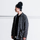 INTERIM DEADSTOCK HYPER BIG FLY FRONT SHIIRTS JACKET - TEXTURED DONEGAL BOUCLÉ