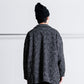 INTERIM DEADSTOCK HYPER BIG FLY FRONT SHIIRTS JACKET - TEXTURED DONEGAL BOUCLÉ
