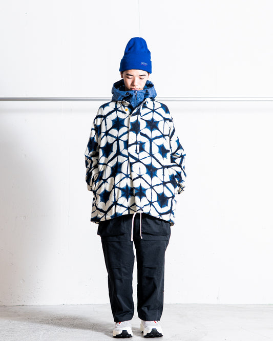 norbit Uneven dyed print pullover shirt