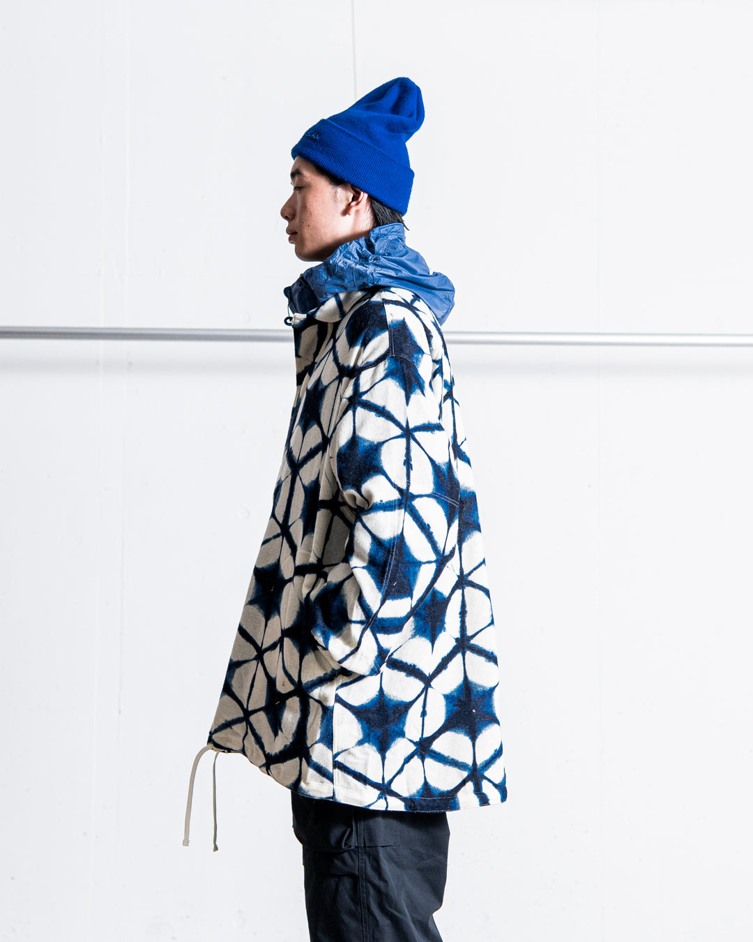 norbit Uneven dyed print pullover shirt