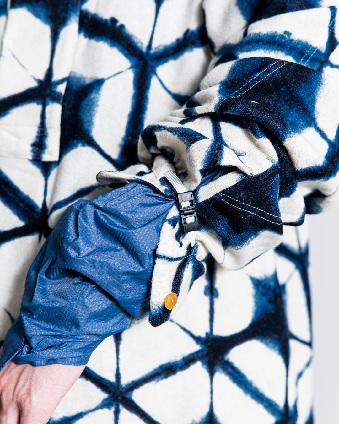 norbit Uneven dyed print pullover shirt