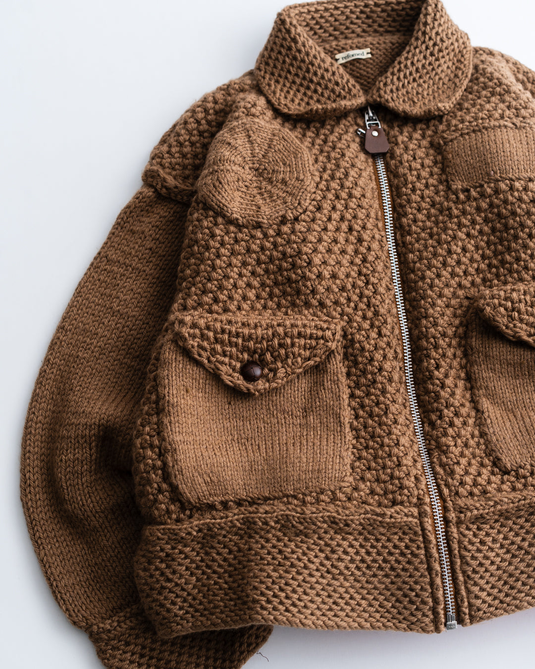 refomed  GRANNY KNIT JACKET