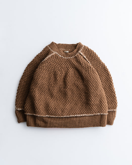 [LAST 1] refomed  GRANNY KNIT SWEATER
